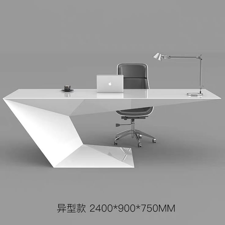 CORINA Modern Office Furniture Executive Desk | Luxury Custom Size CEO Bureau Office Table | High-End Executive Workstation Desk